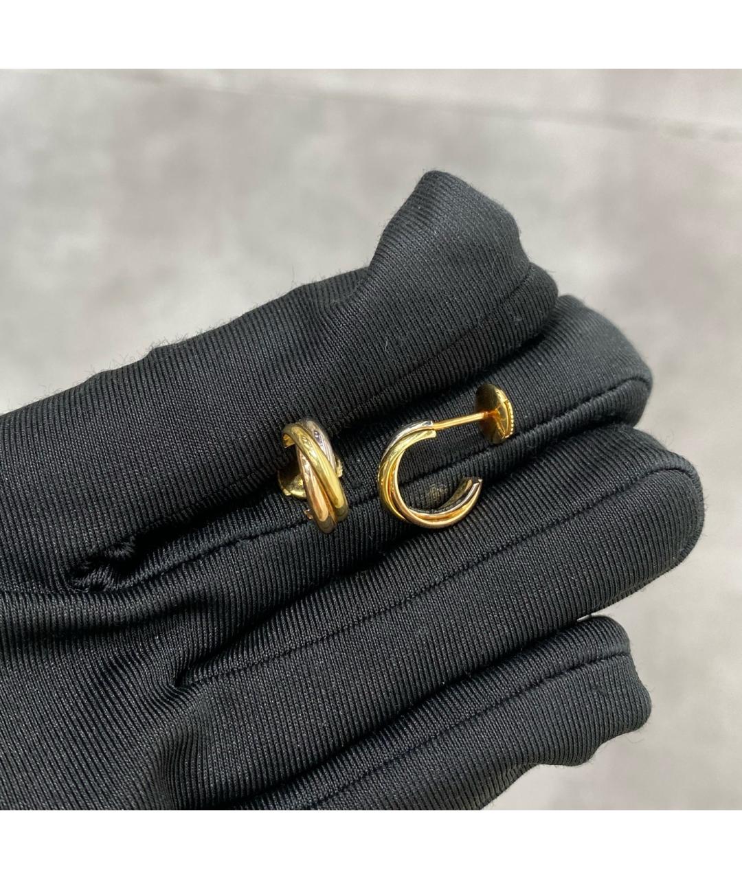 CARTIER Золотые серьги, фото 5