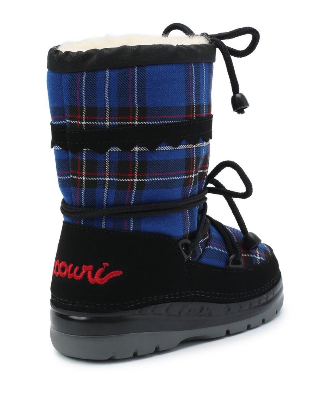 MOON BOOT Синие сапоги, фото 3