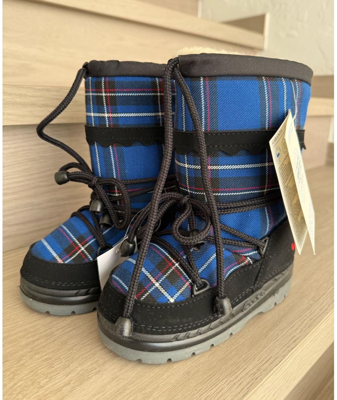 MOON BOOT Синие сапоги, фото 5