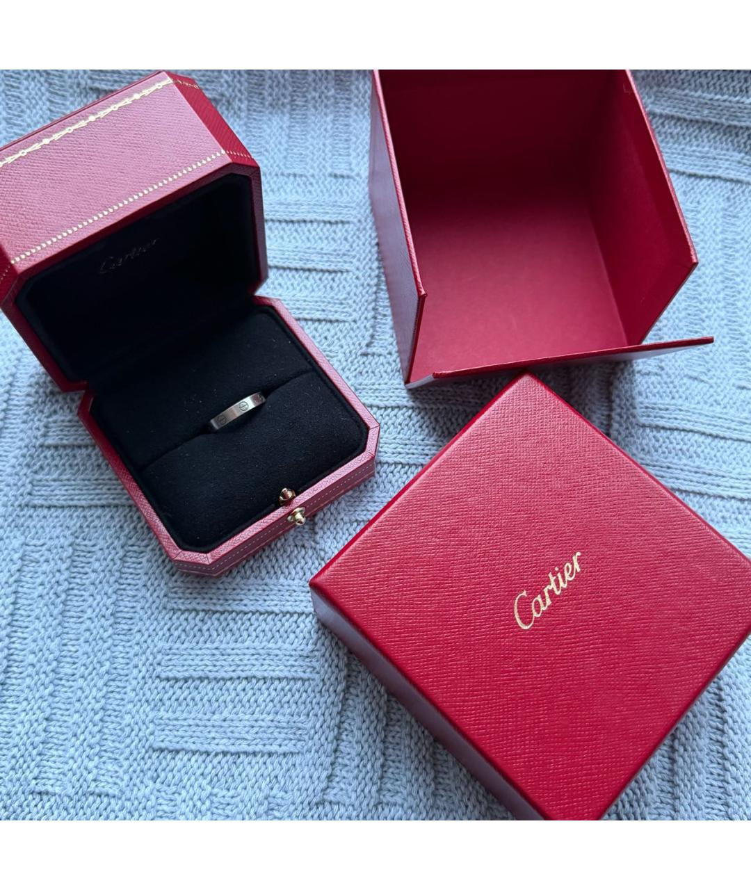 CARTIER Серое кольцо из белого золота, фото 8