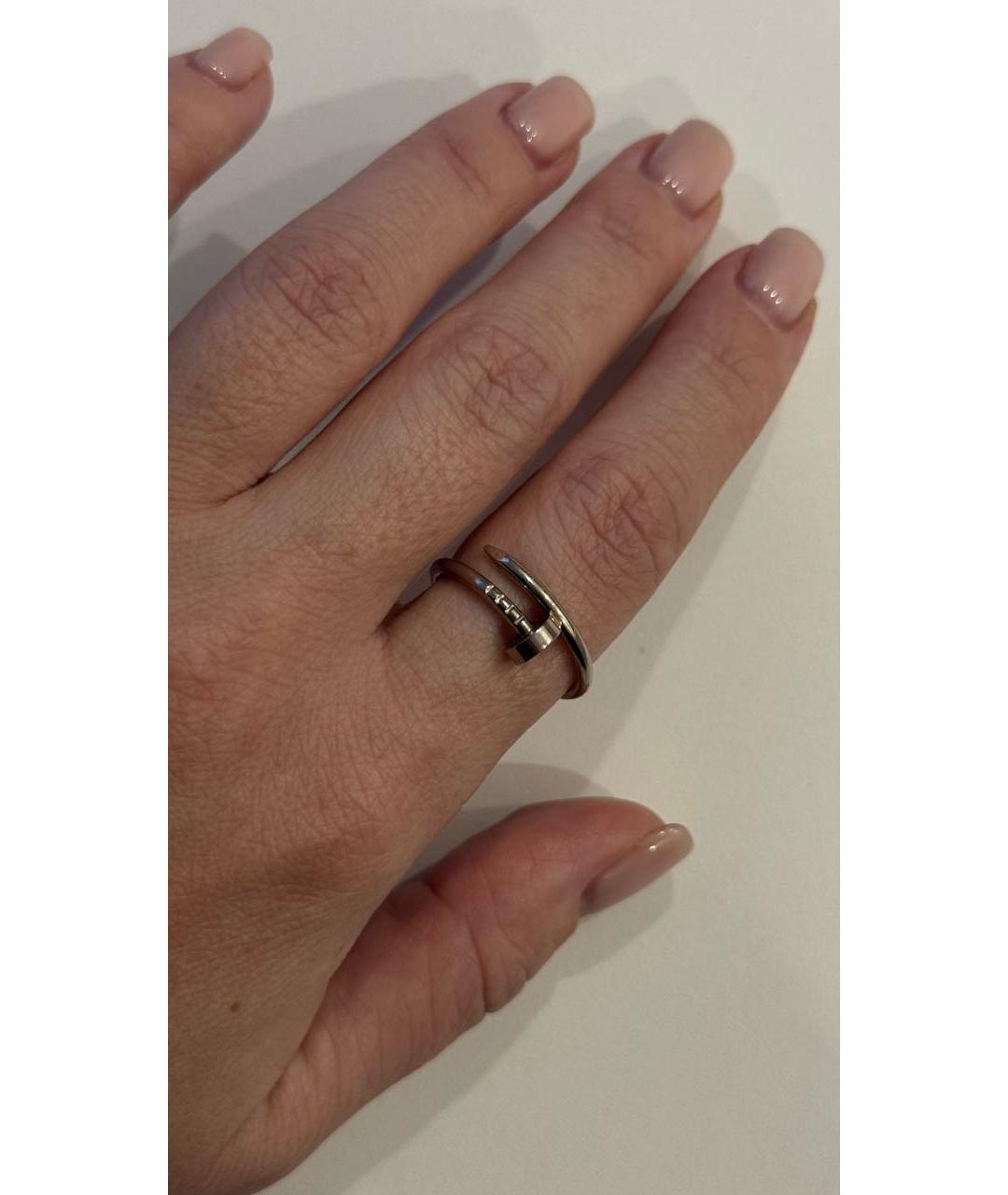 CARTIER Белое кольцо из белого золота, фото 4