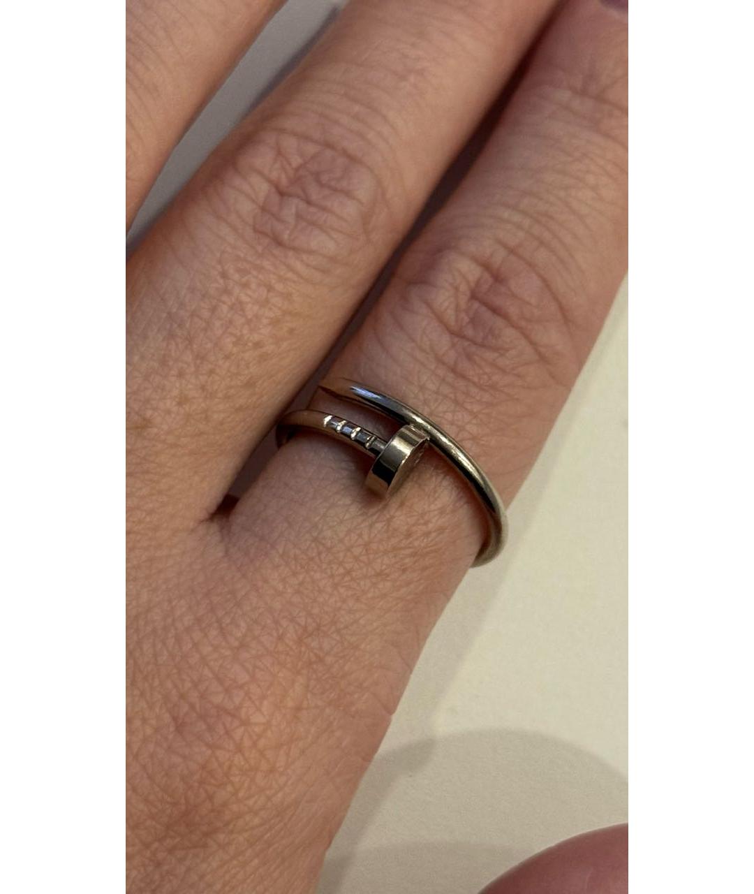 CARTIER Белое кольцо из белого золота, фото 2