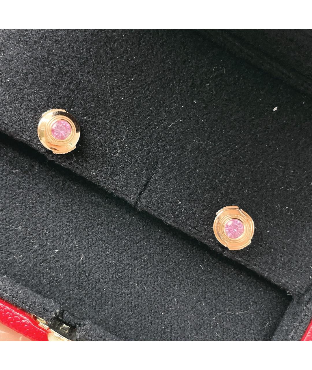 CARTIER Золотые серьги из розового золота, фото 2