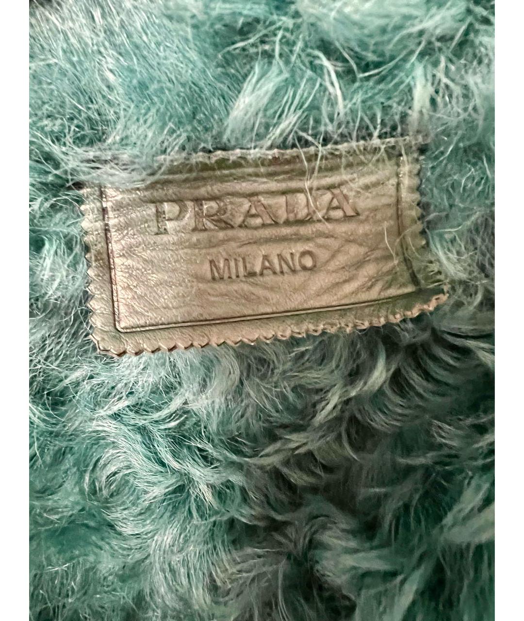 PRADA Коричневая дубленка, фото 5
