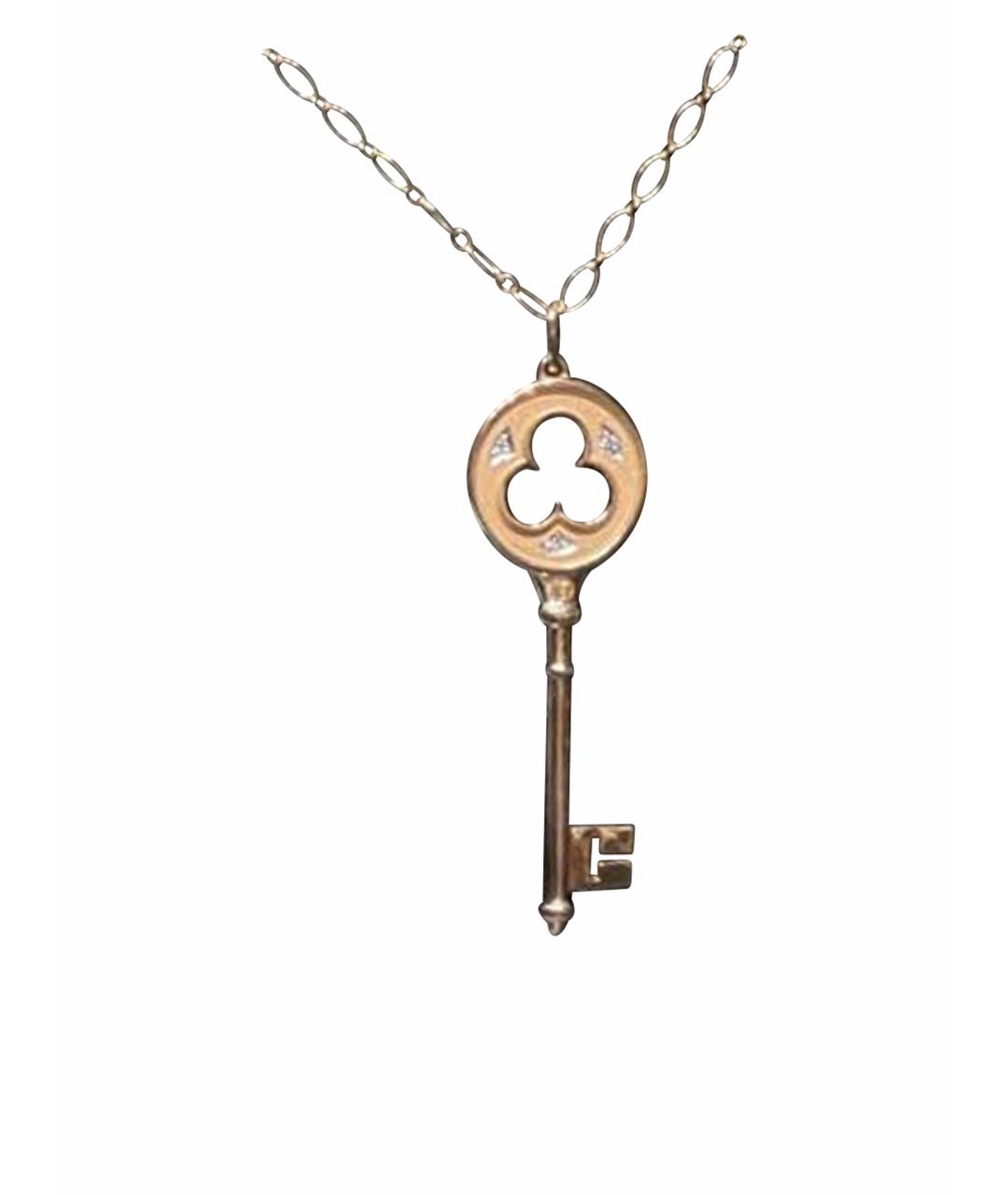 TIFFANY&CO Розовое колье из розового золота, фото 1