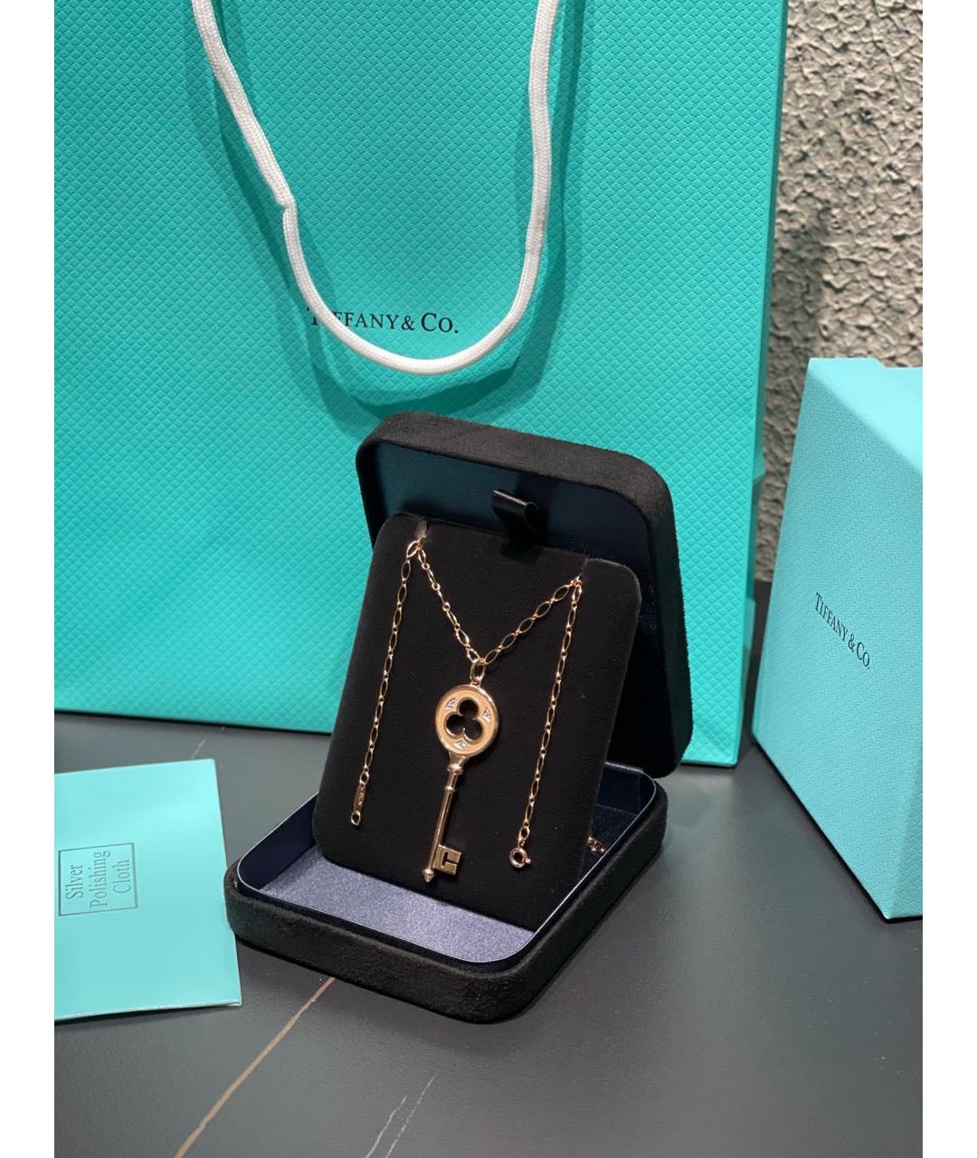 TIFFANY&CO Розовое колье из розового золота, фото 3