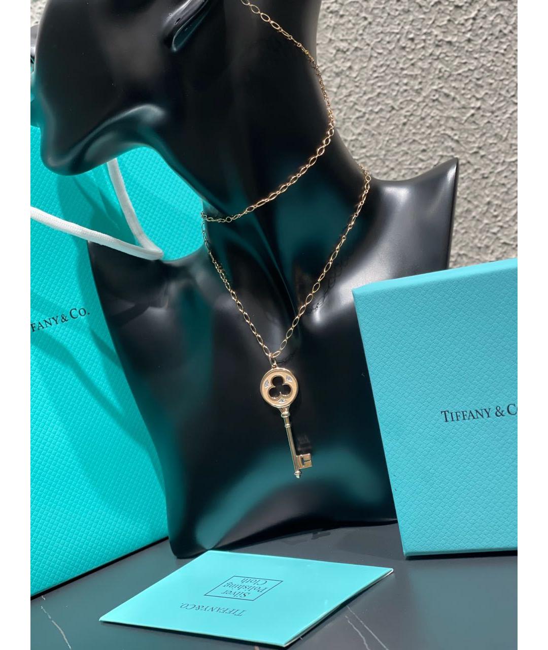 TIFFANY&CO Розовое колье из розового золота, фото 6