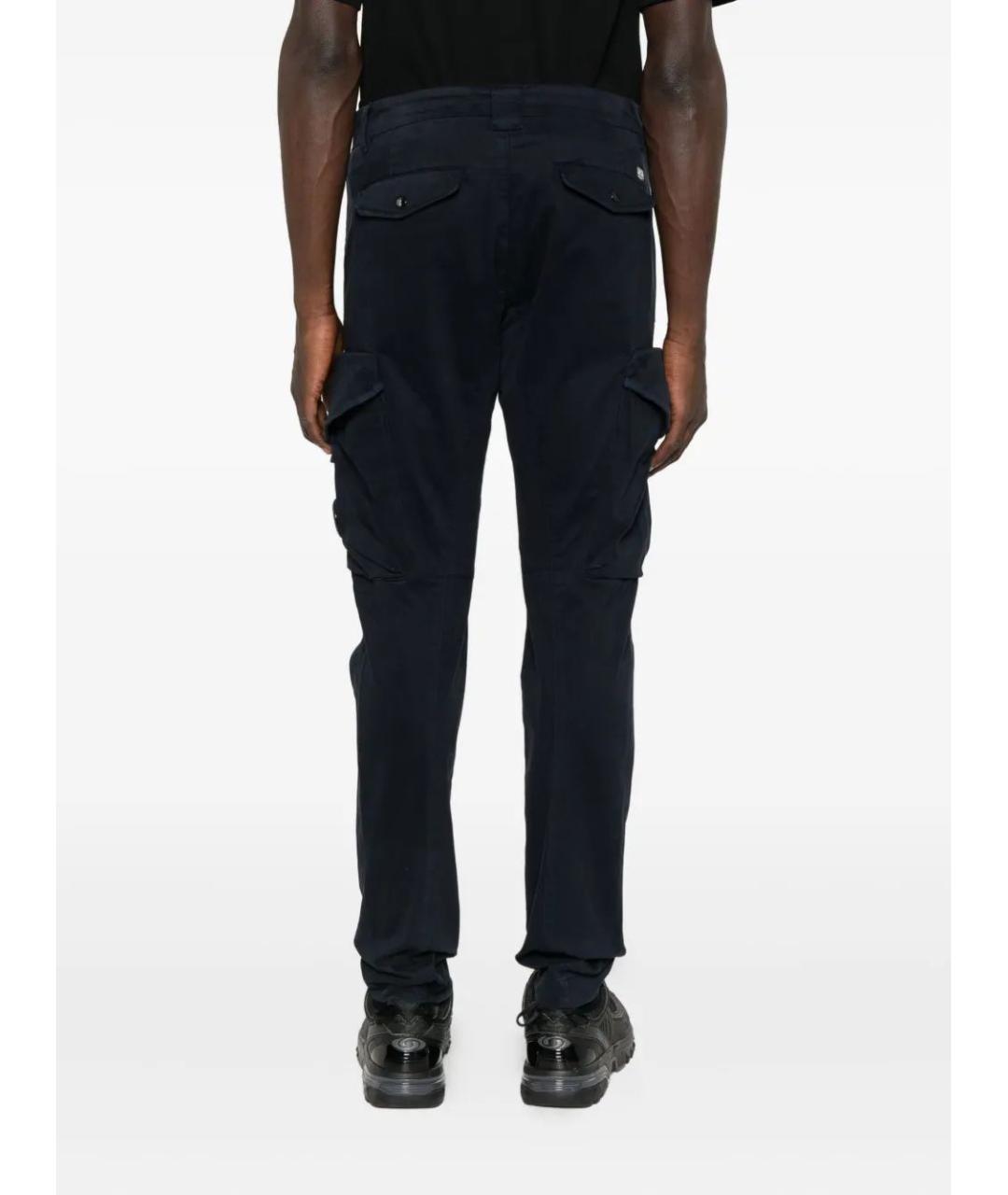 CP COMPANY Синие хлопковые повседневные брюки, фото 2
