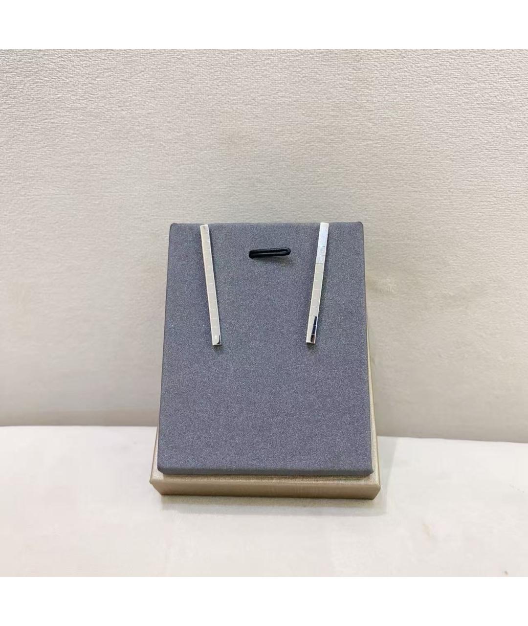 CARTIER Серебряные серьги из белого золота, фото 5