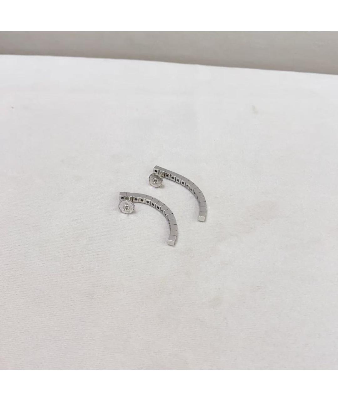 CARTIER Серебряные серьги из белого золота, фото 4