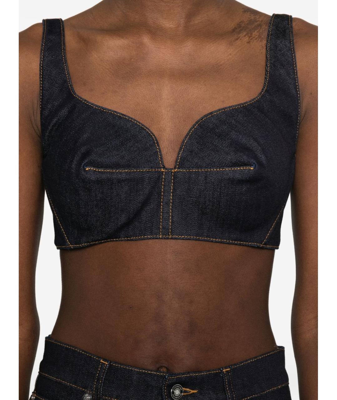 GIVENCHY Синяя хлопковая майка, фото 2