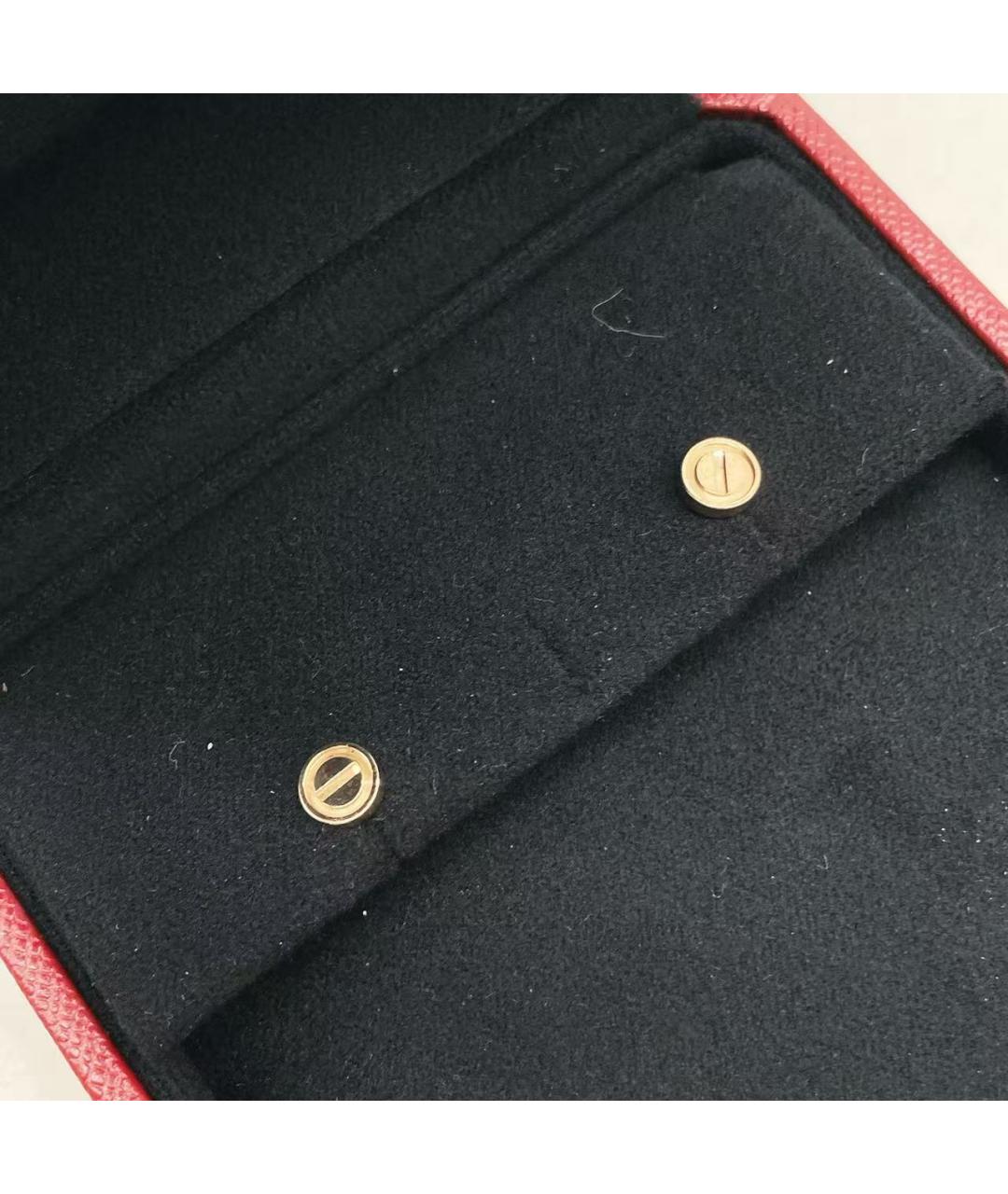 CARTIER Золотые серьги из розового золота, фото 3