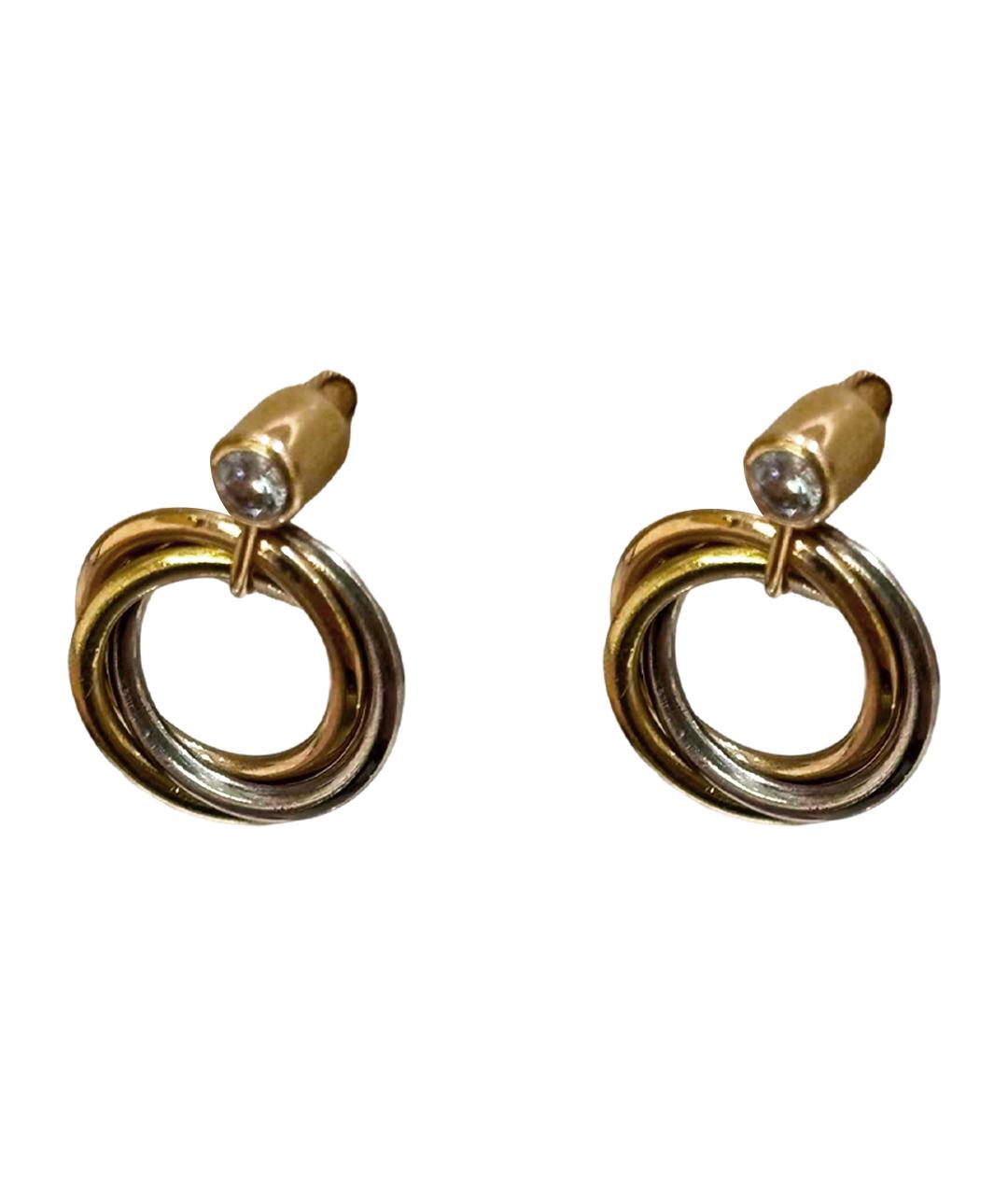 CARTIER Золотые серьги, фото 1