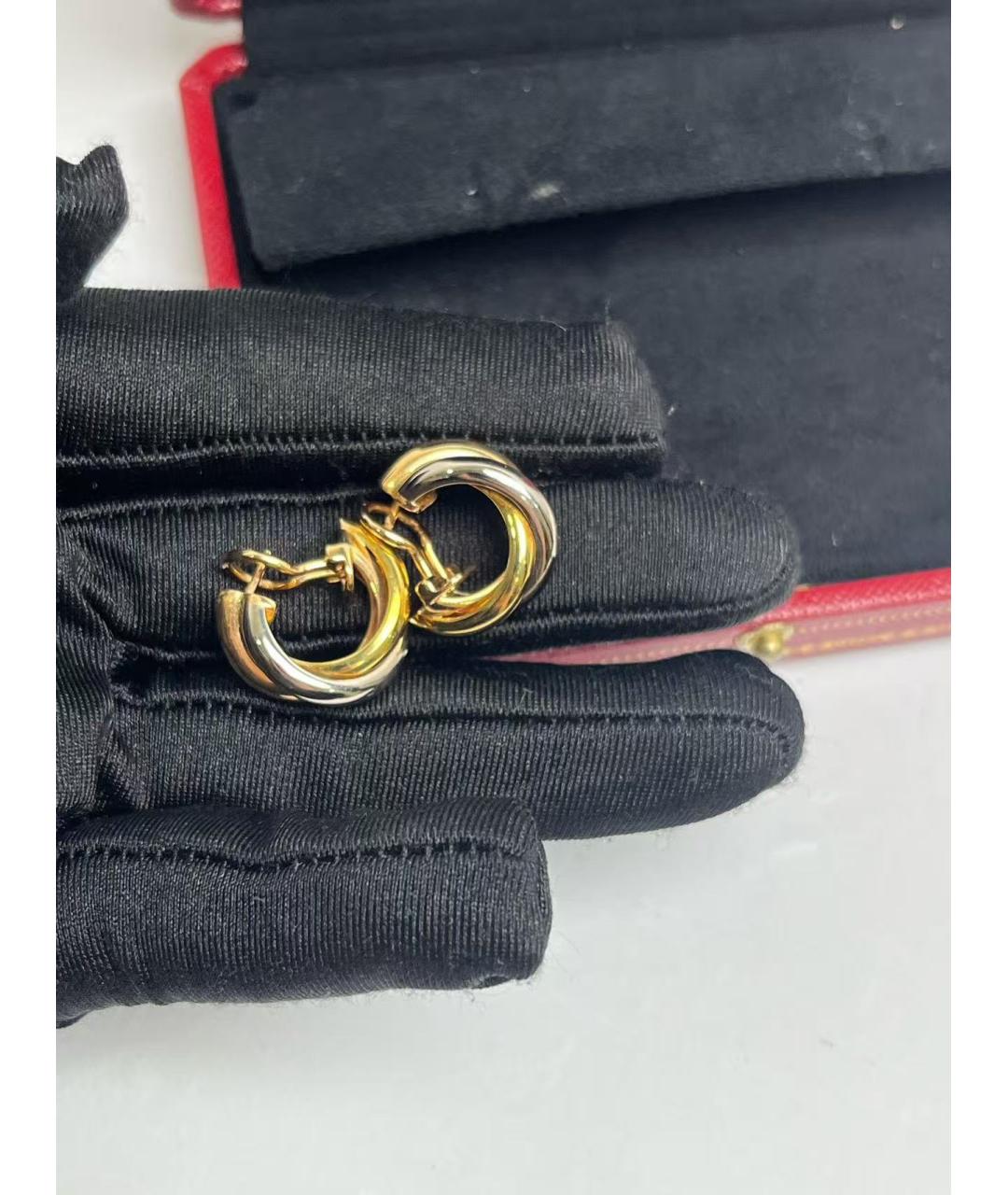 CARTIER Золотые серьги, фото 4