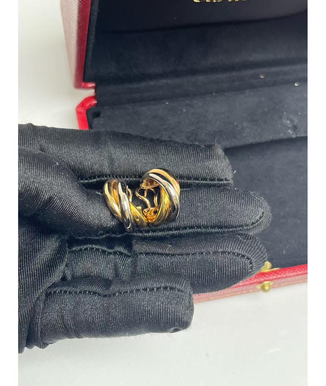 CARTIER Золотые серьги, фото 3