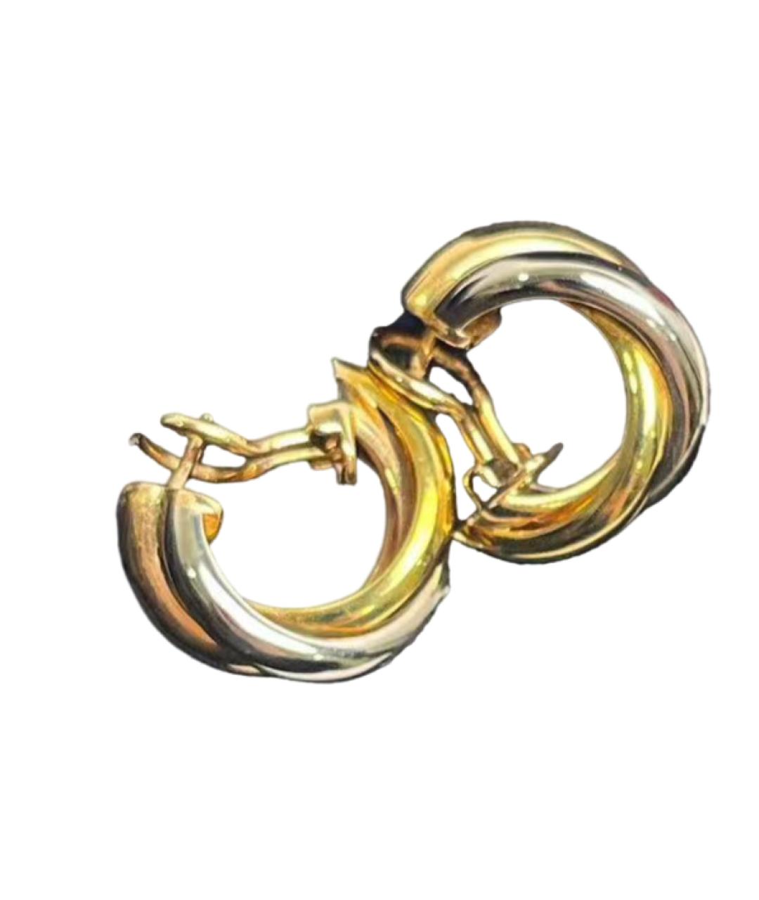 CARTIER Золотые серьги, фото 1