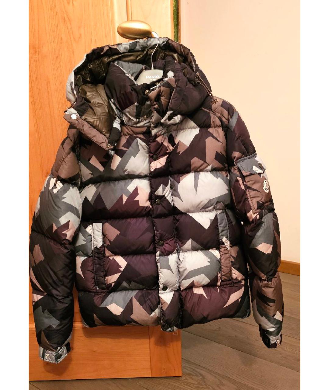 MONCLER Хаки куртка, фото 5