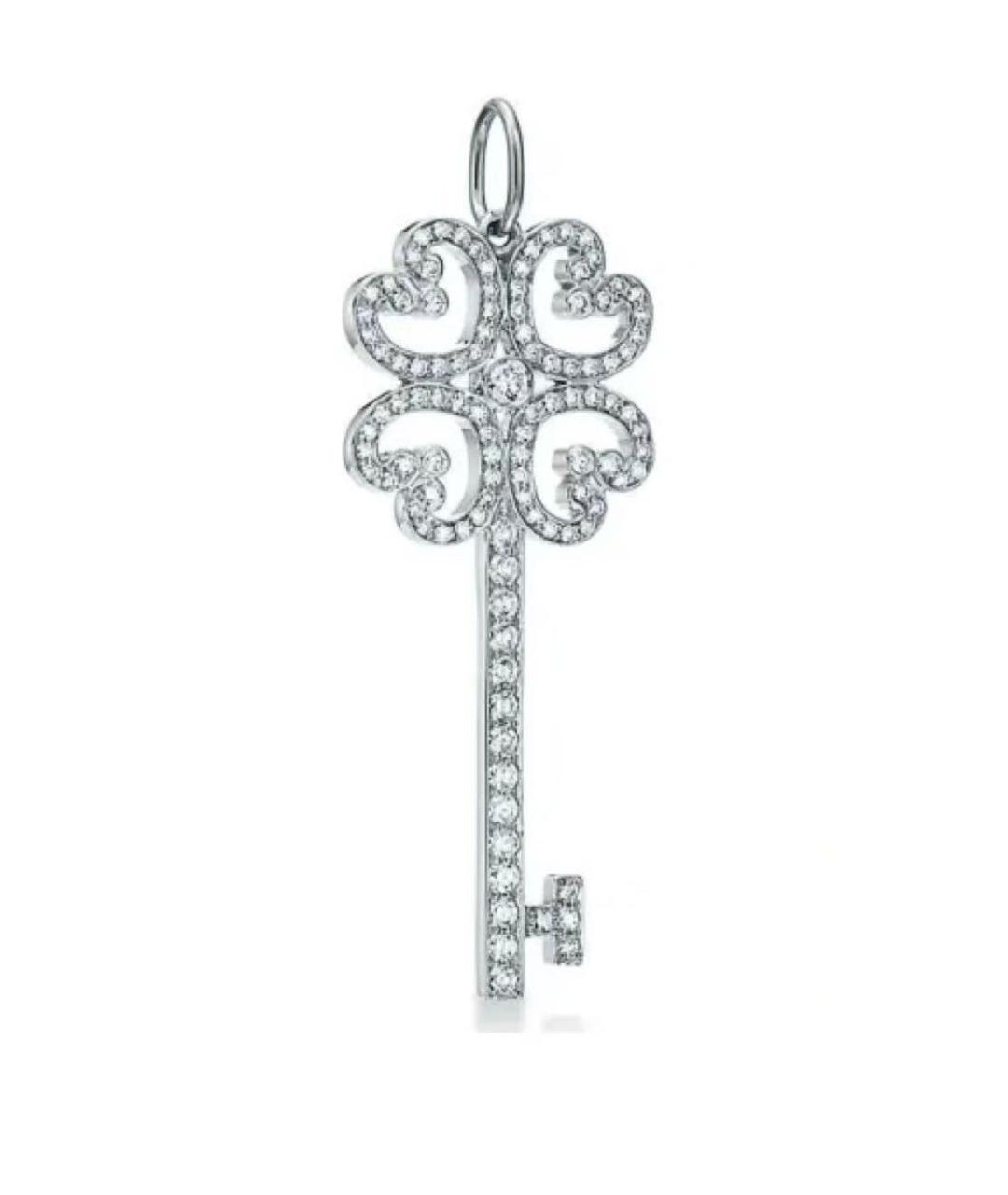 TIFFANY&CO Белое платиновое колье, фото 2