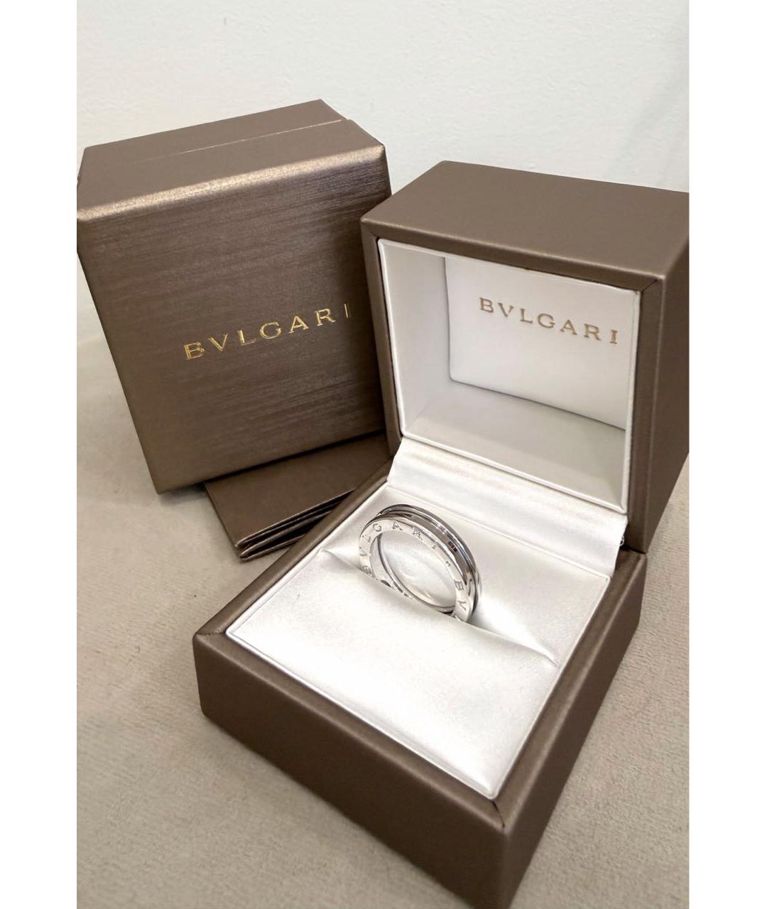 BVLGARI Белое кольцо из белого золота, фото 2