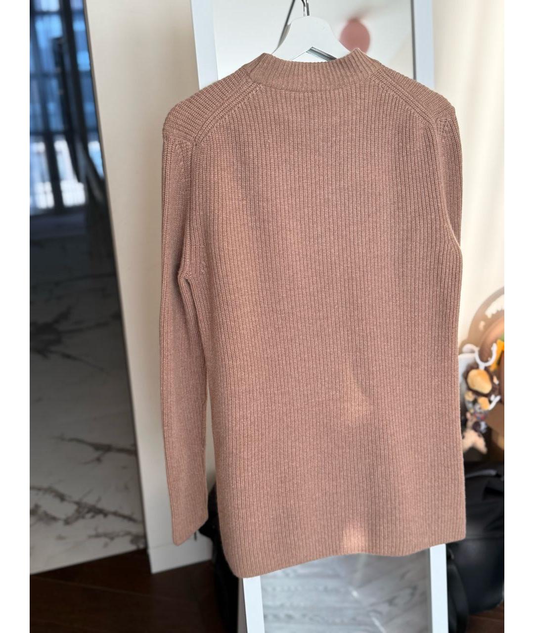 DOLCE&GABBANA Коричневый кашемировый джемпер / свитер, фото 6