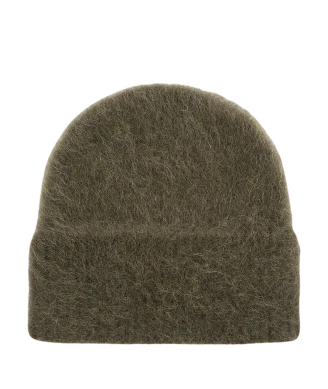 TOTEME Коричневая шерстяная шапка, фото 1