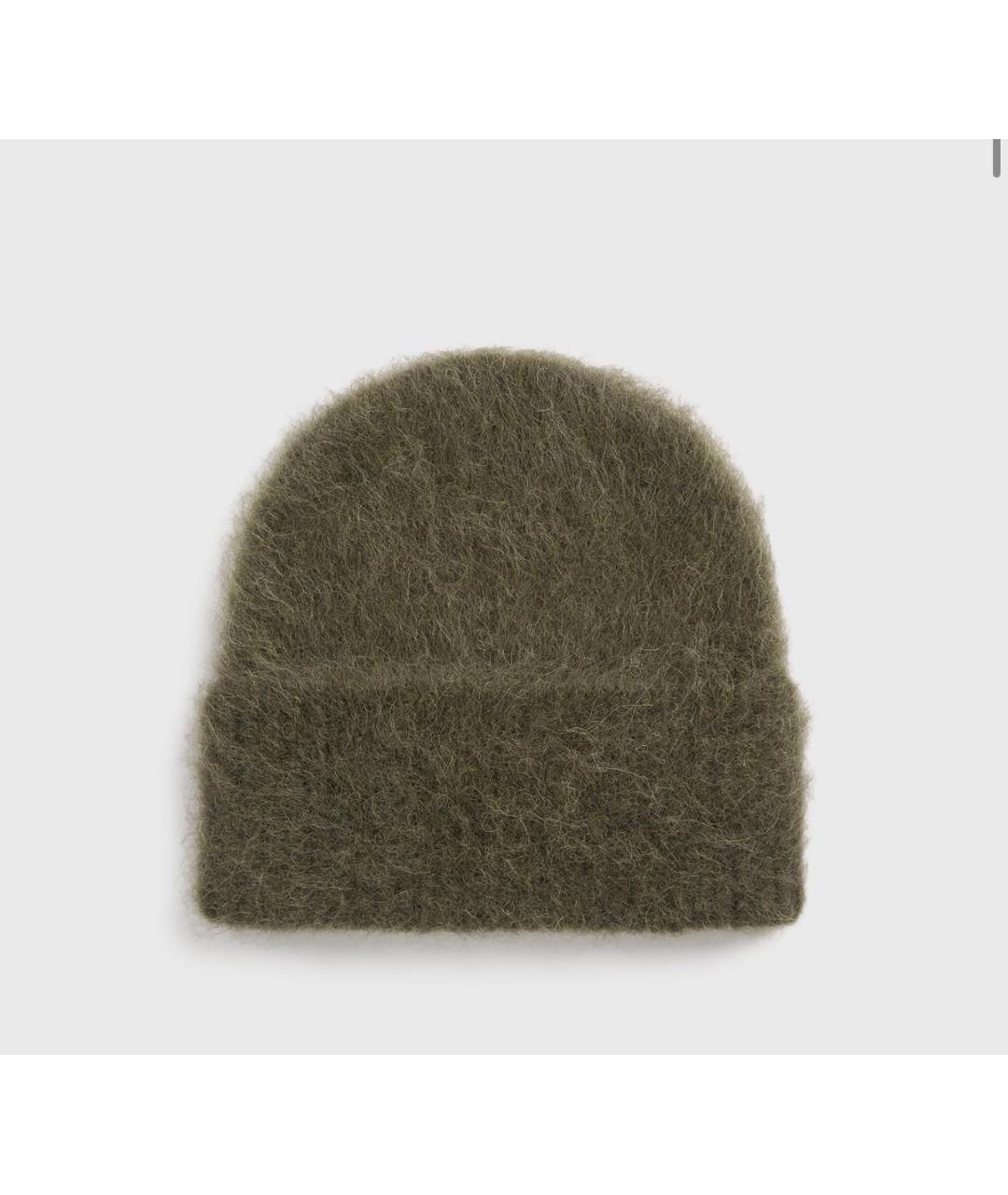 TOTEME Коричневая шерстяная шапка, фото 9