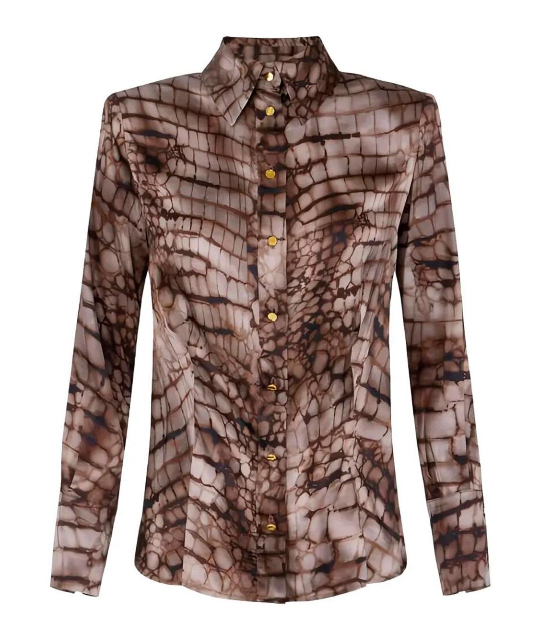 ELISABETTA FRANCHI Мульти вискозная рубашка, фото 1