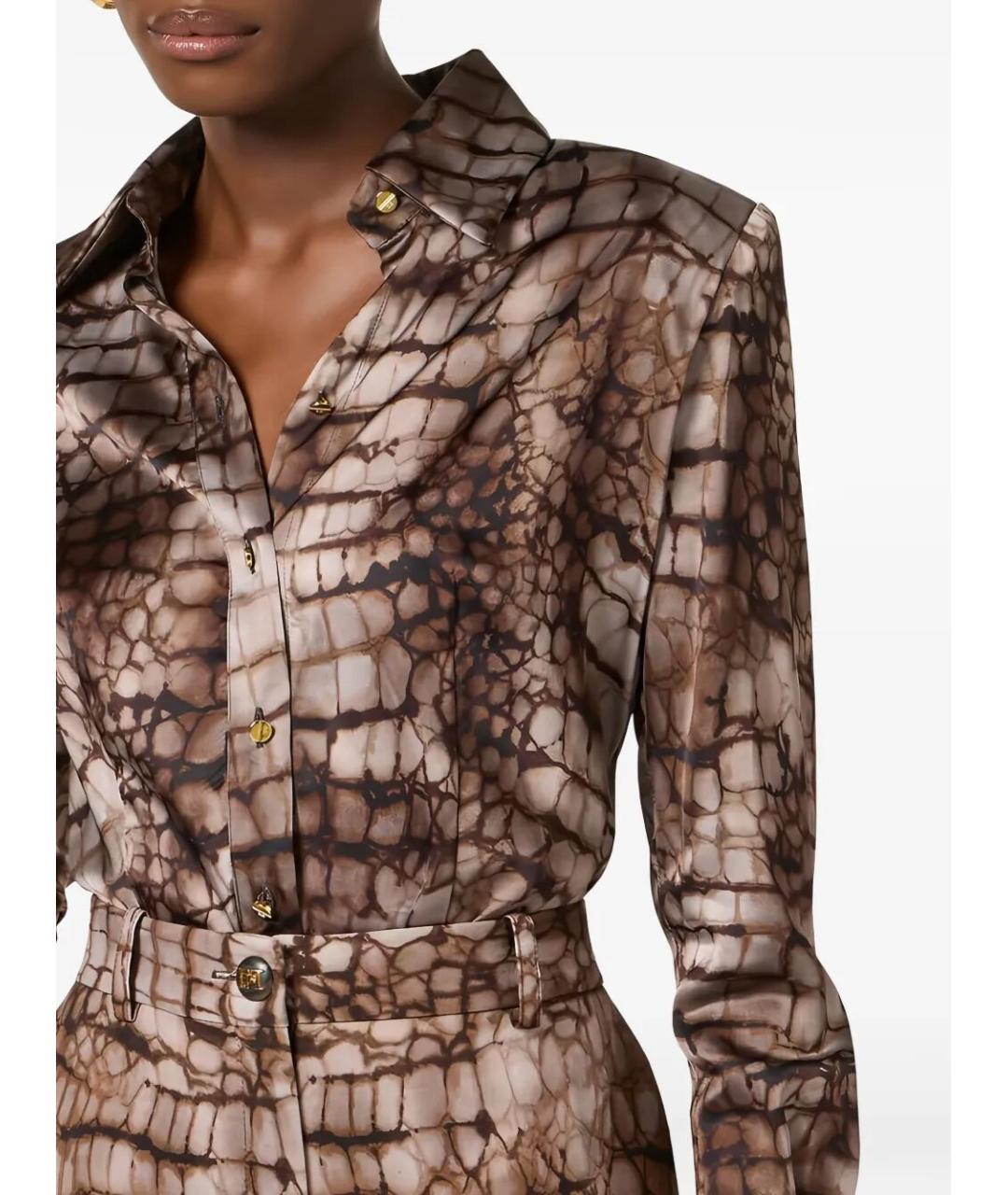 ELISABETTA FRANCHI Мульти вискозная рубашка, фото 5