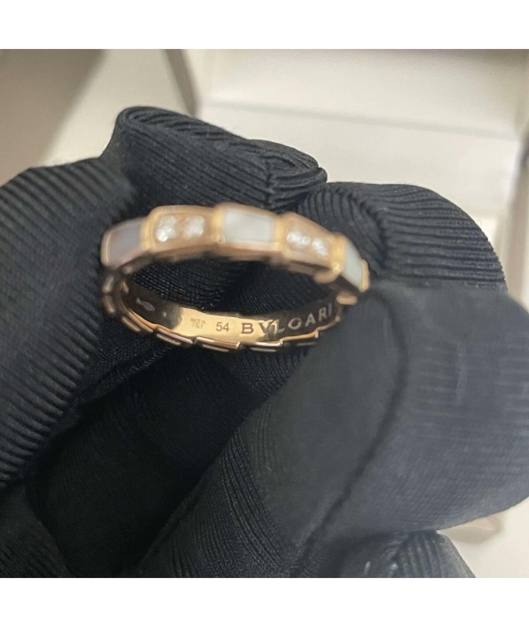 BVLGARI Розовое кольцо из розового золота, фото 6
