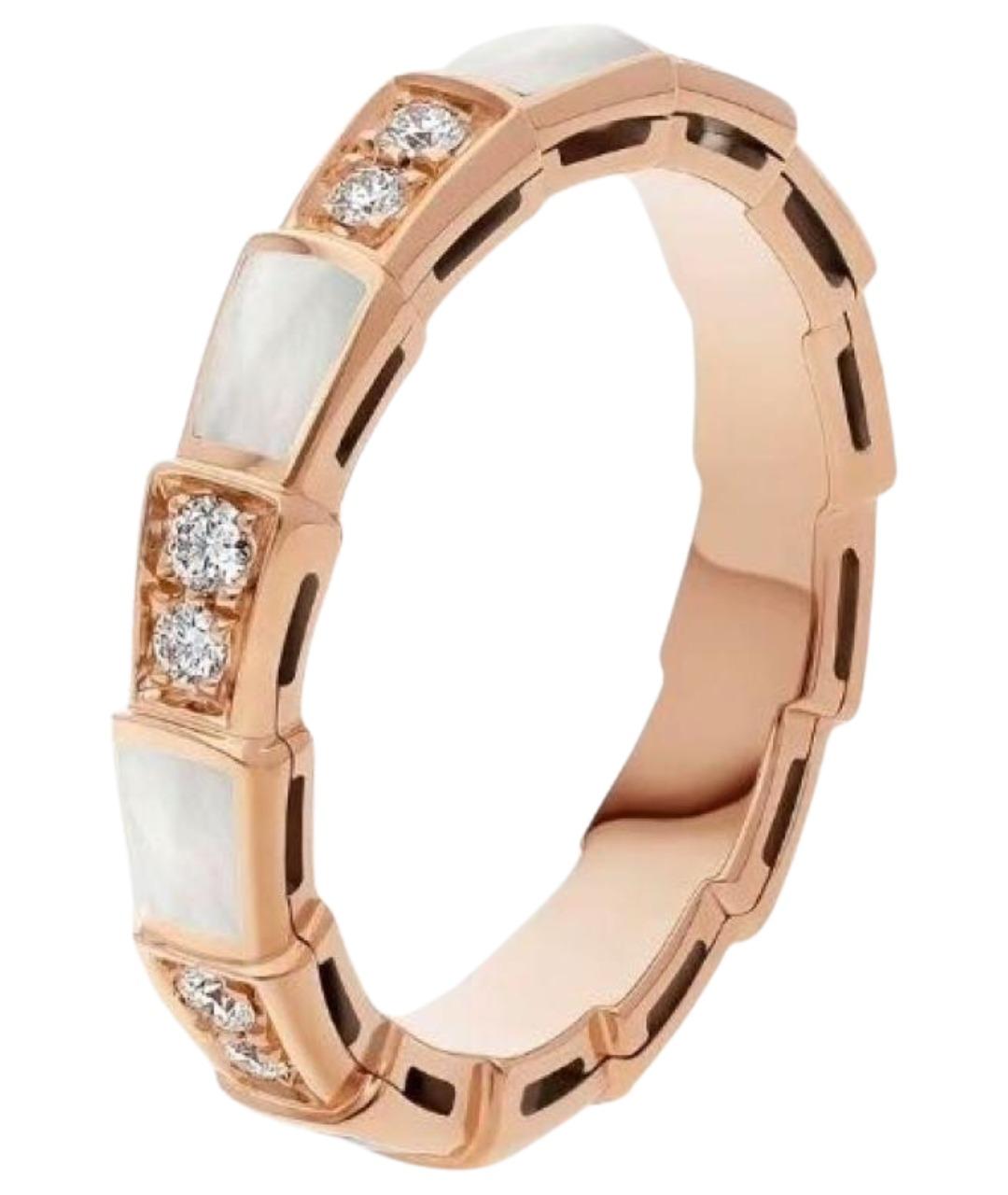 BVLGARI Розовое кольцо из розового золота, фото 1