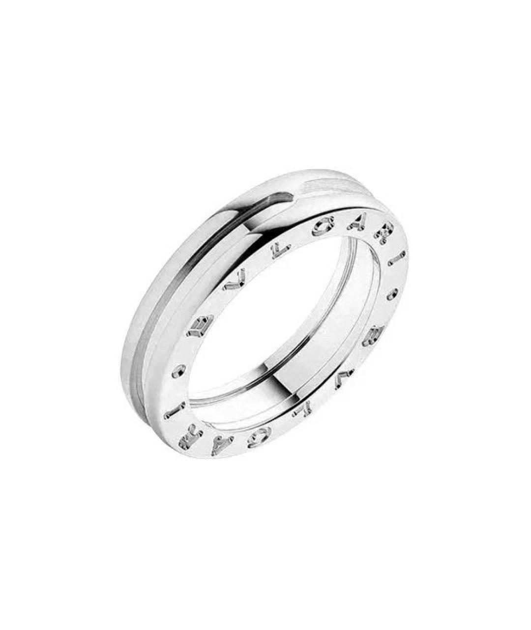 BVLGARI Серебряное кольцо из белого золота, фото 1
