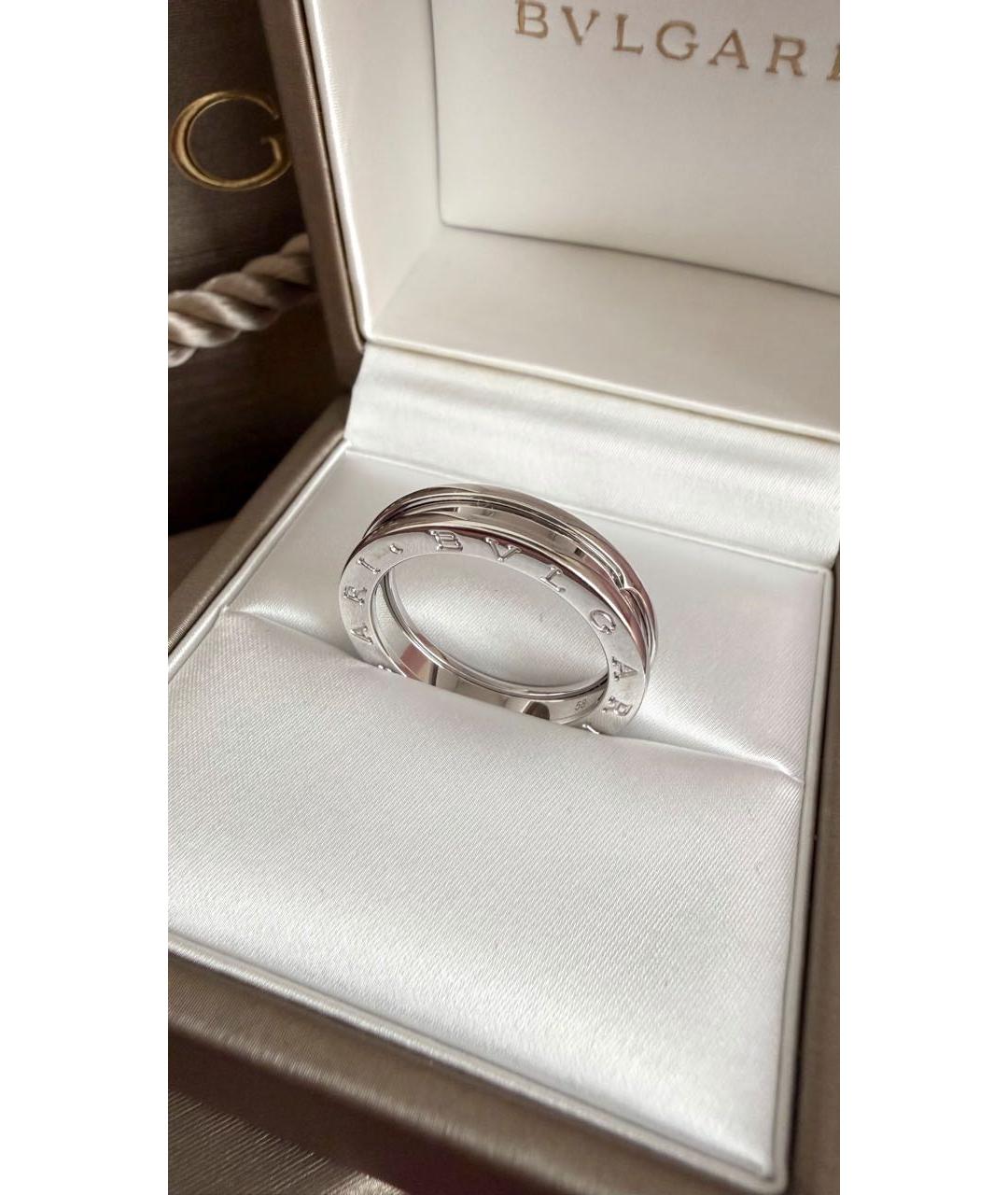 BVLGARI Серебряное кольцо из белого золота, фото 2