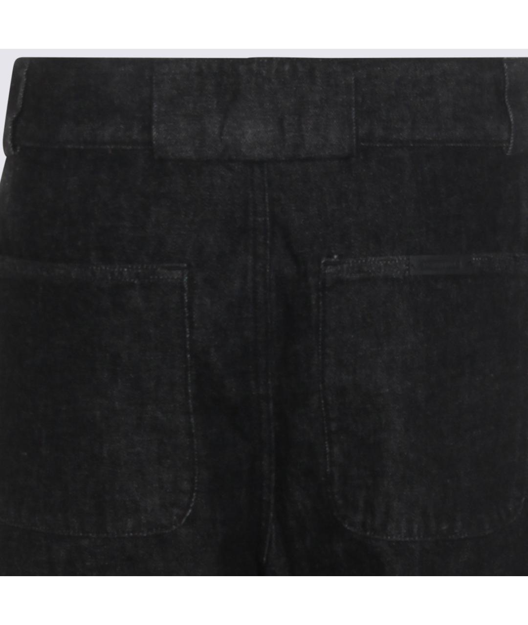 FEAR OF GOD ESSENTIALS Черные хлопковые повседневные брюки, фото 4