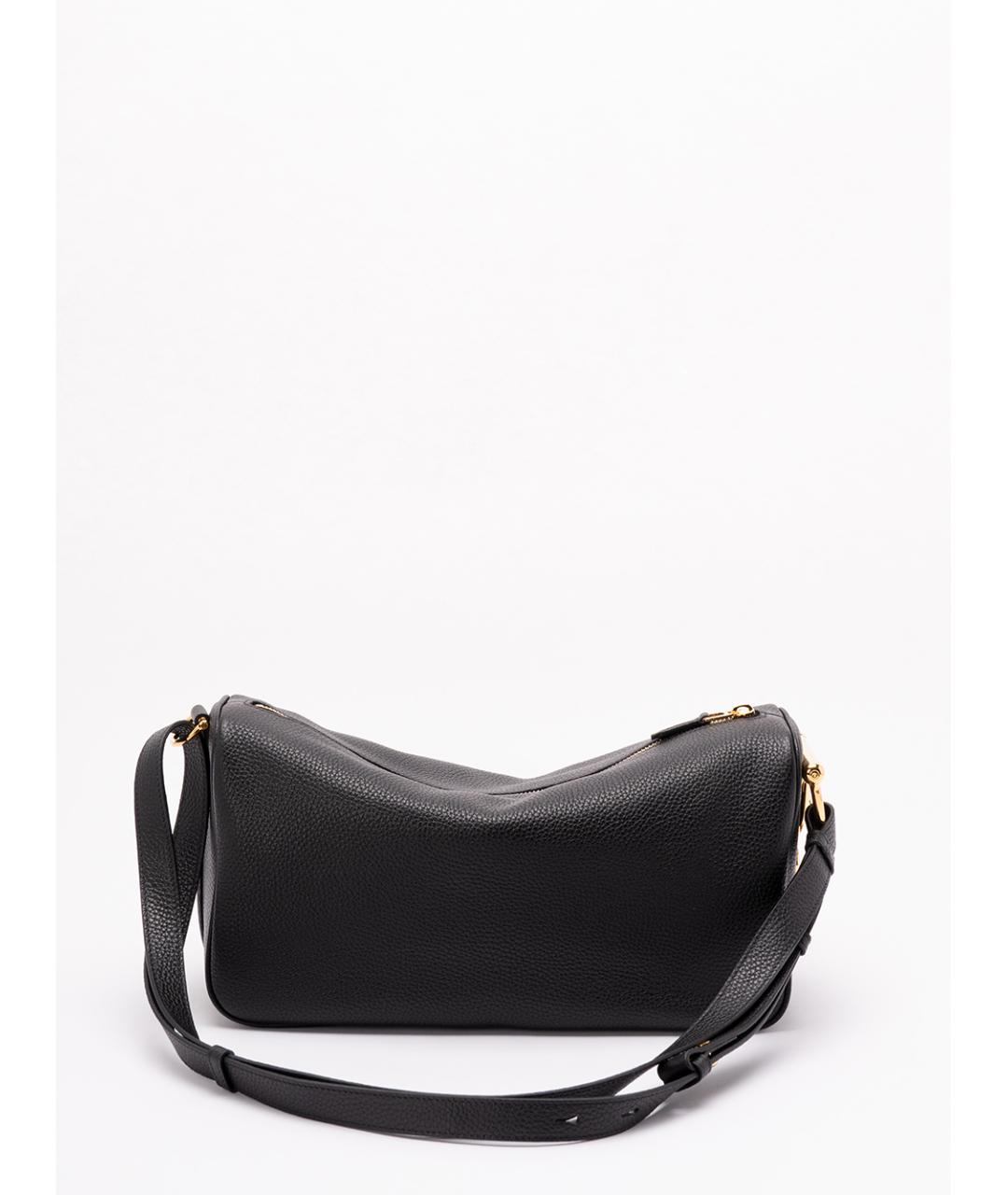 GUCCI Черная кожаная сумка через плечо, фото 2