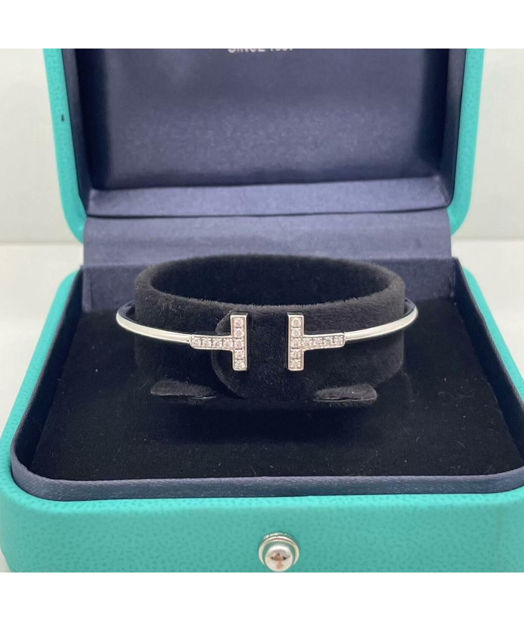 TIFFANY&CO Белый браслет из белого золота, фото 2