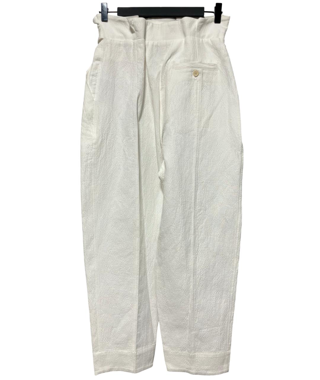 3.1 PHILLIP LIM Белые хлопковые брюки широкие, фото 6
