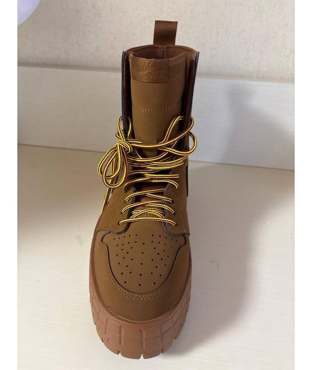 JORDAN Коричневые ботинки, фото 5