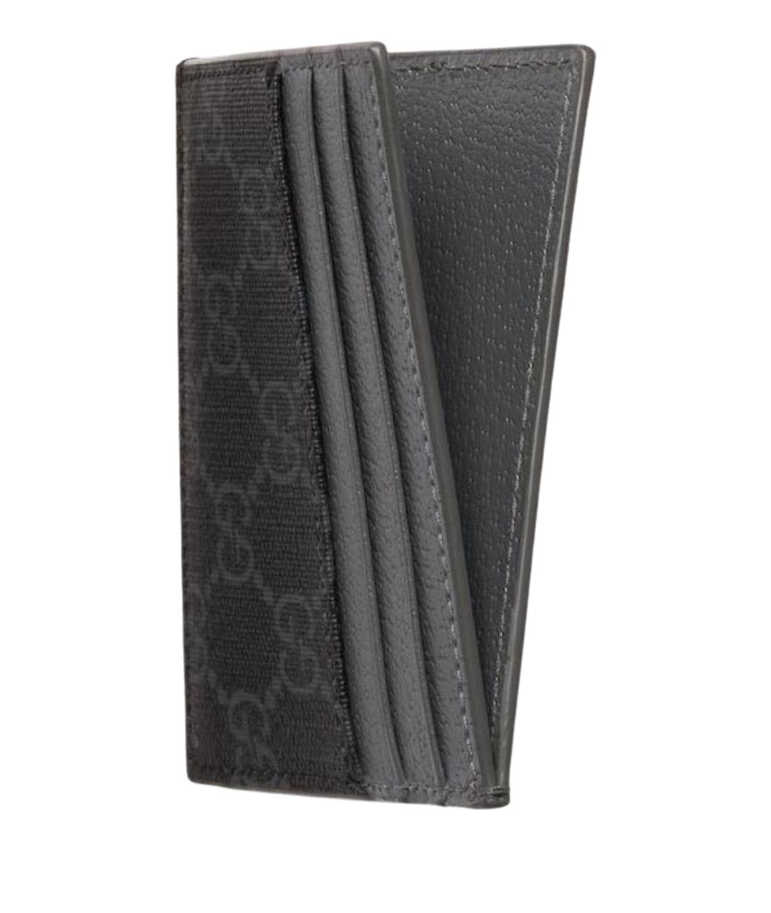 GUCCI Черный кожаный кардхолдер, фото 2