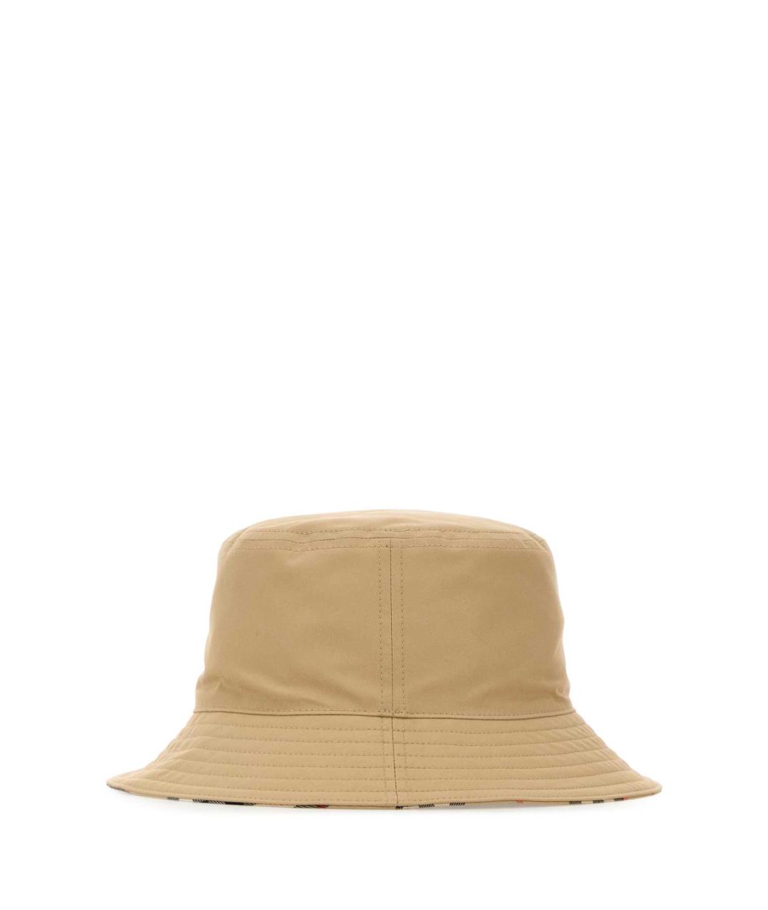 BURBERRY Бежевая хлопковая кепка/бейсболка, фото 2