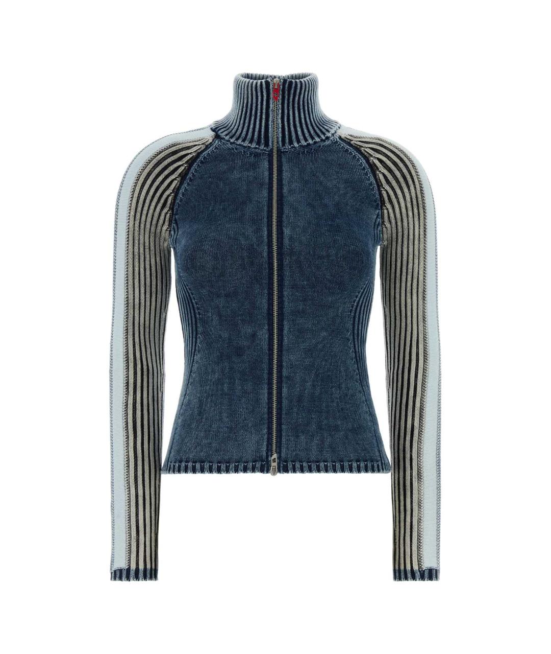 DIESEL Синий хлопковый кардиган, фото 1