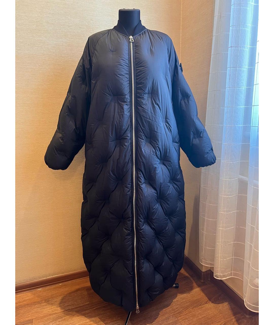 ADD Черный полиамидовый пуховик, фото 9