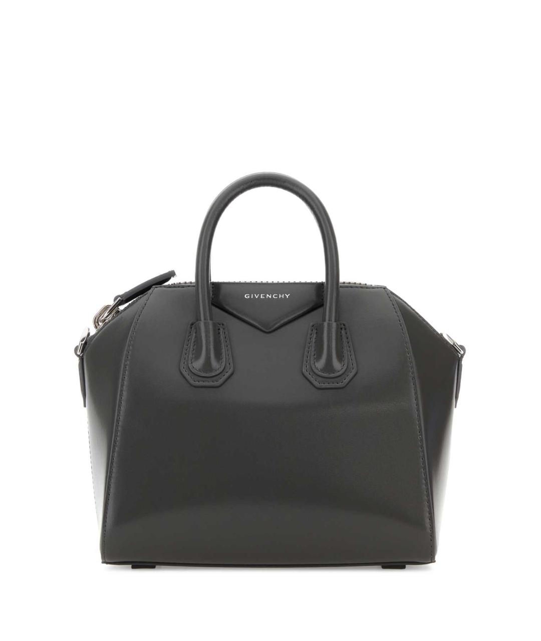 GIVENCHY Серая кожаная сумка тоут, фото 1