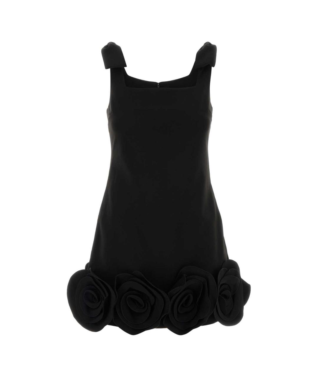 SELF-PORTRAIT Черное полиэстеровое коктейльное платье, фото 1