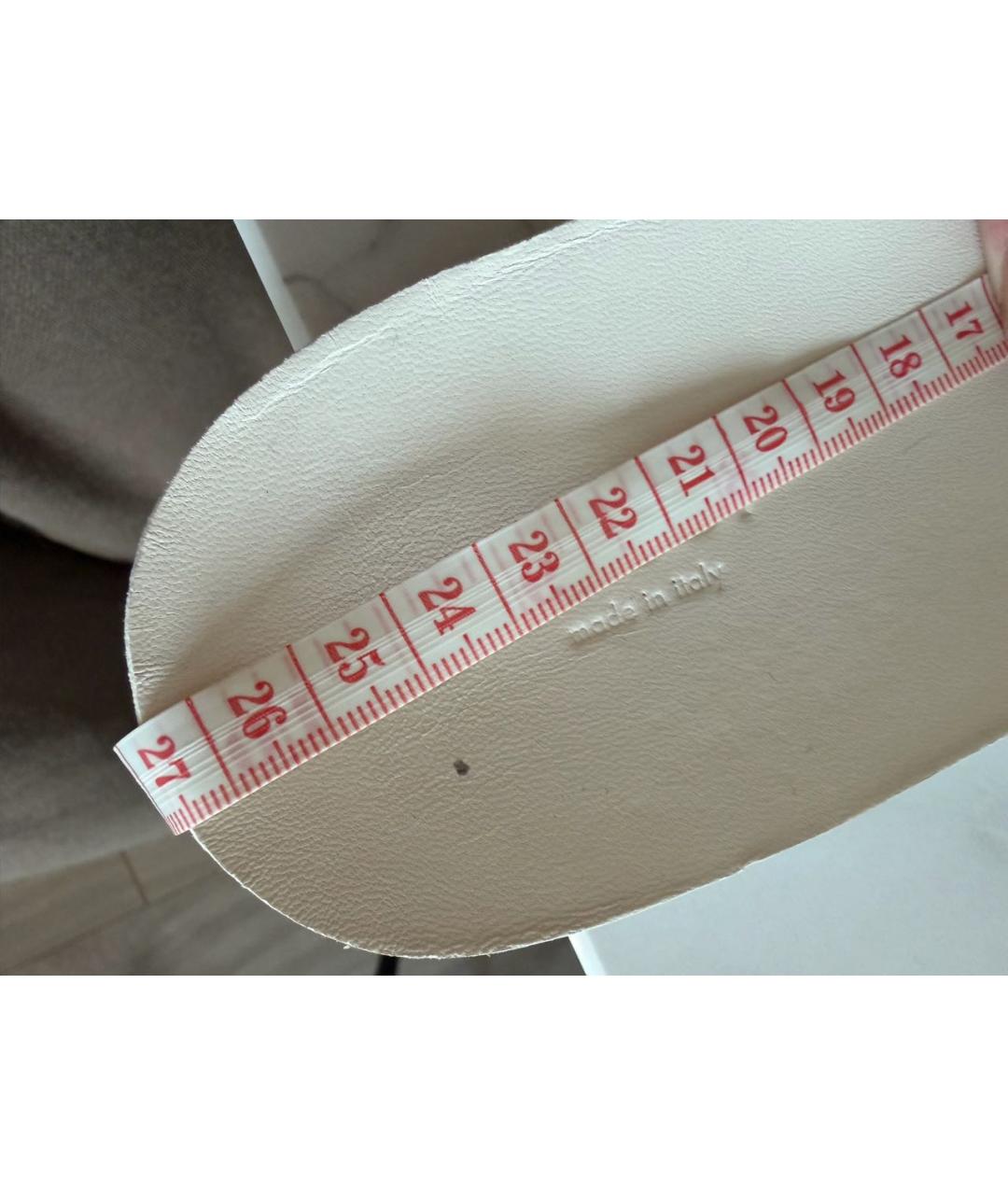 GUCCI Коричневые кеды, фото 3