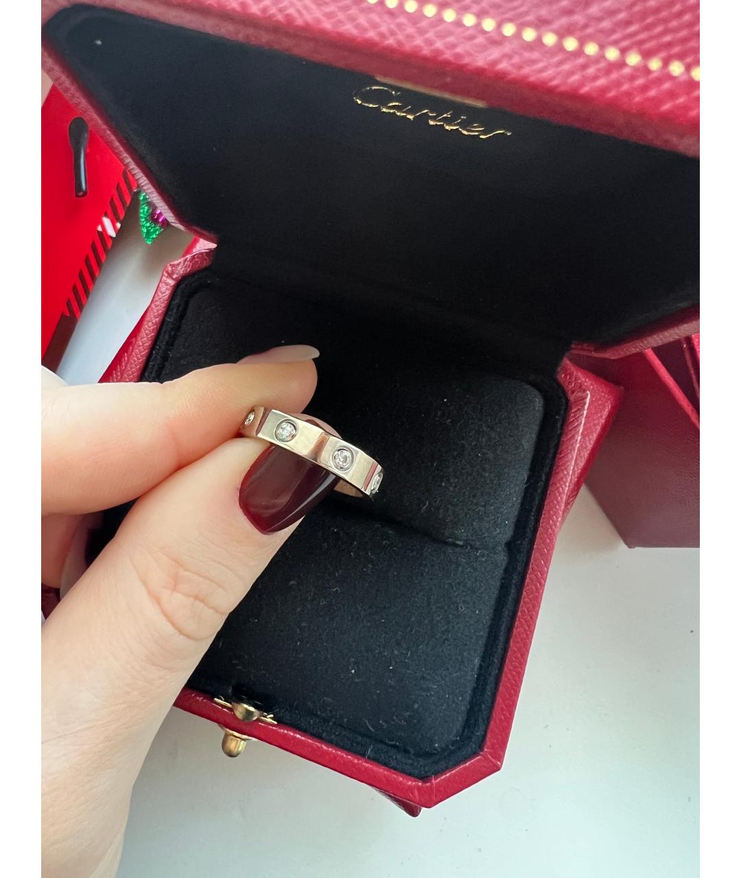 CARTIER Белое кольцо из белого золота, фото 5