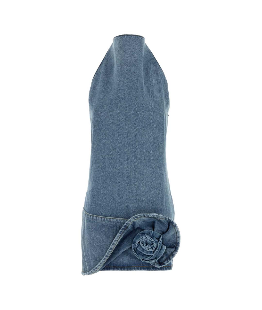 MAGDA BUTRYM Синее хлопковое платье, фото 1