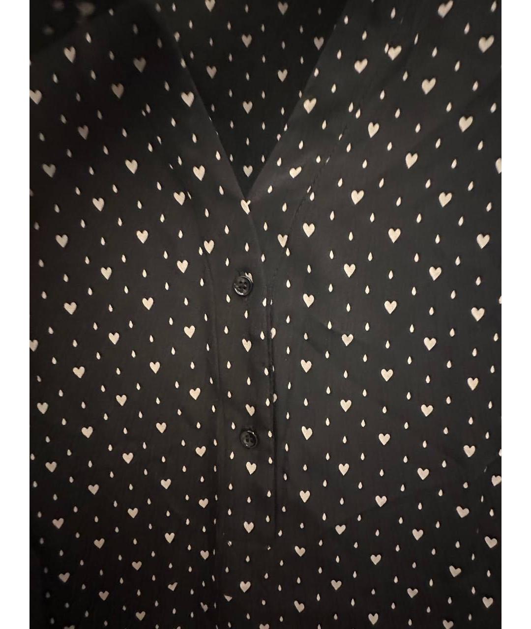 SAINT LAURENT Черное шелковое коктейльное платье, фото 6