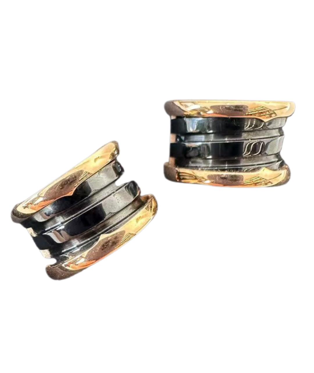 BVLGARI Золотые серьги из розового золота, фото 1