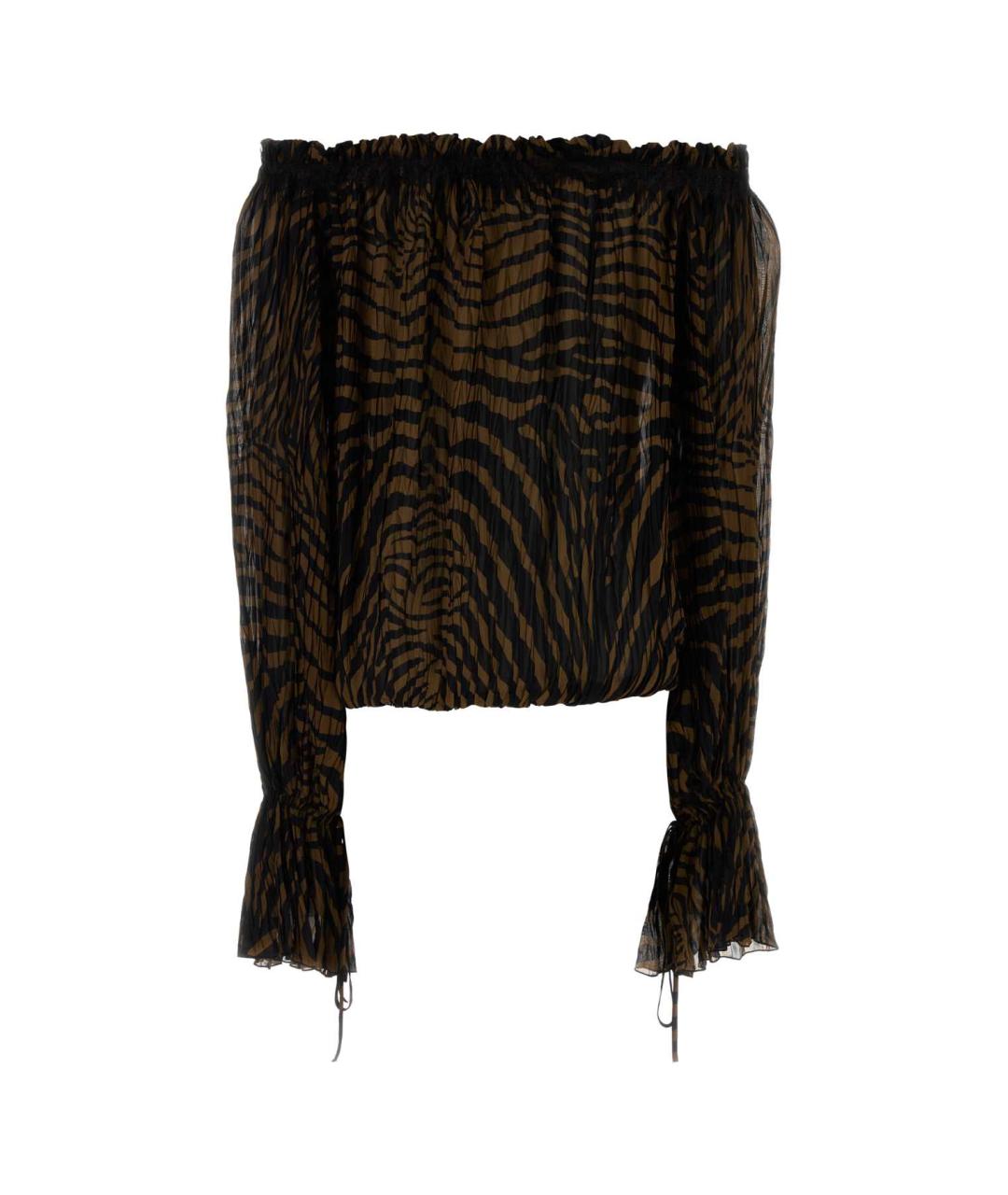 BLUMARINE Мульти вискозная блузы, фото 2