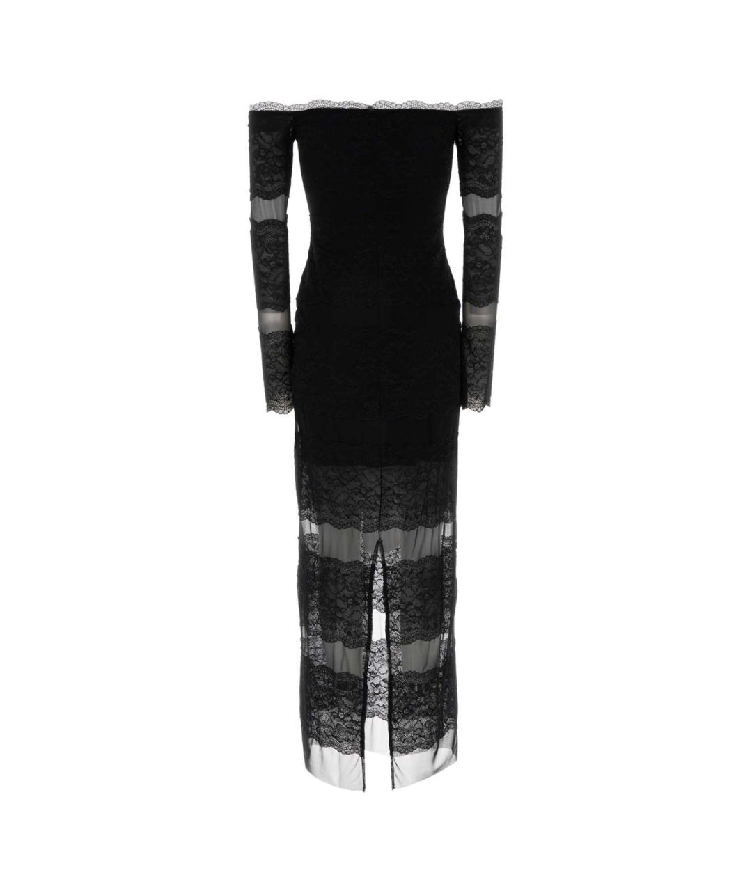 BLUMARINE Черное полиамидовое платье, фото 2